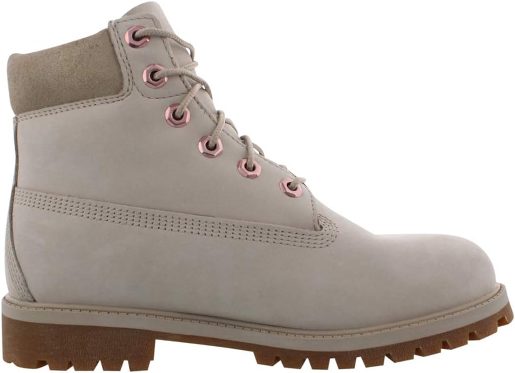 Водонепроницаемые ботинки Timberland Little Kid 6 Premium, коричневый/бежевый — фото 2