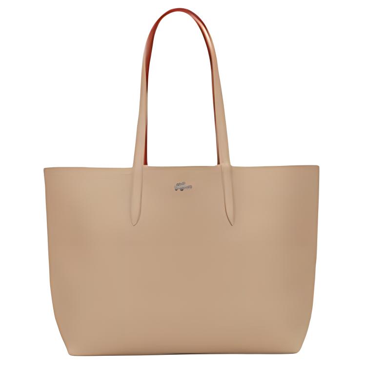 

LACOSTE ПВХ хозяйственная сумка, Khaki & Orange
