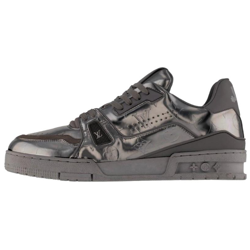 LOUIS VUITTON Кроссовки для скейтборда SKI Skiing Series SS26 Trainer Low top мужские Gold — фото 3