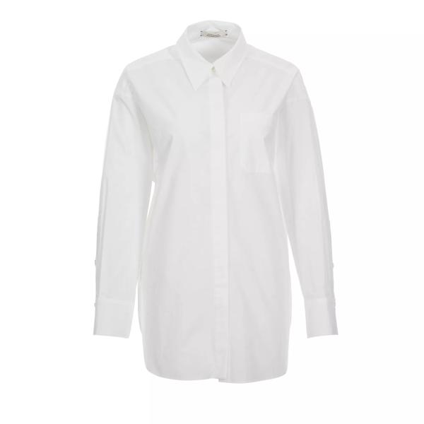 

Блузка cotton coolness bluse 100 pure white Dorothee Schumacher, белый