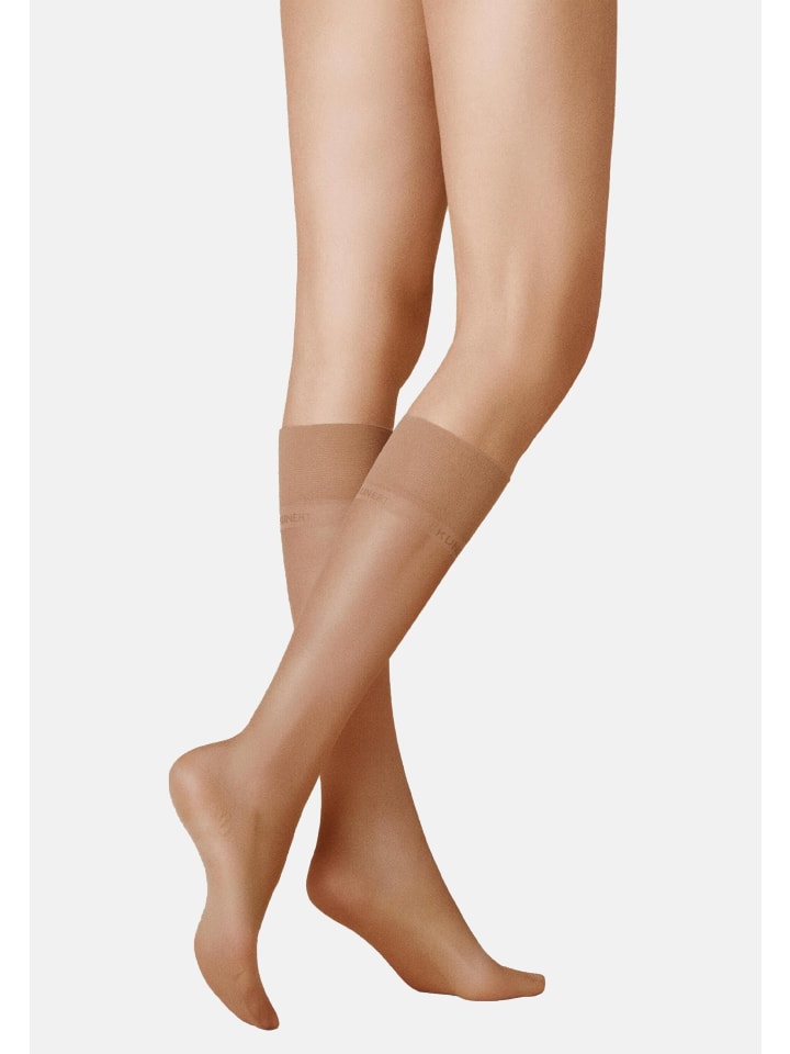 

Kunert Изящные высокие носки до колена. Освежающий эффект Fresh Up 10 в оттенке Candy