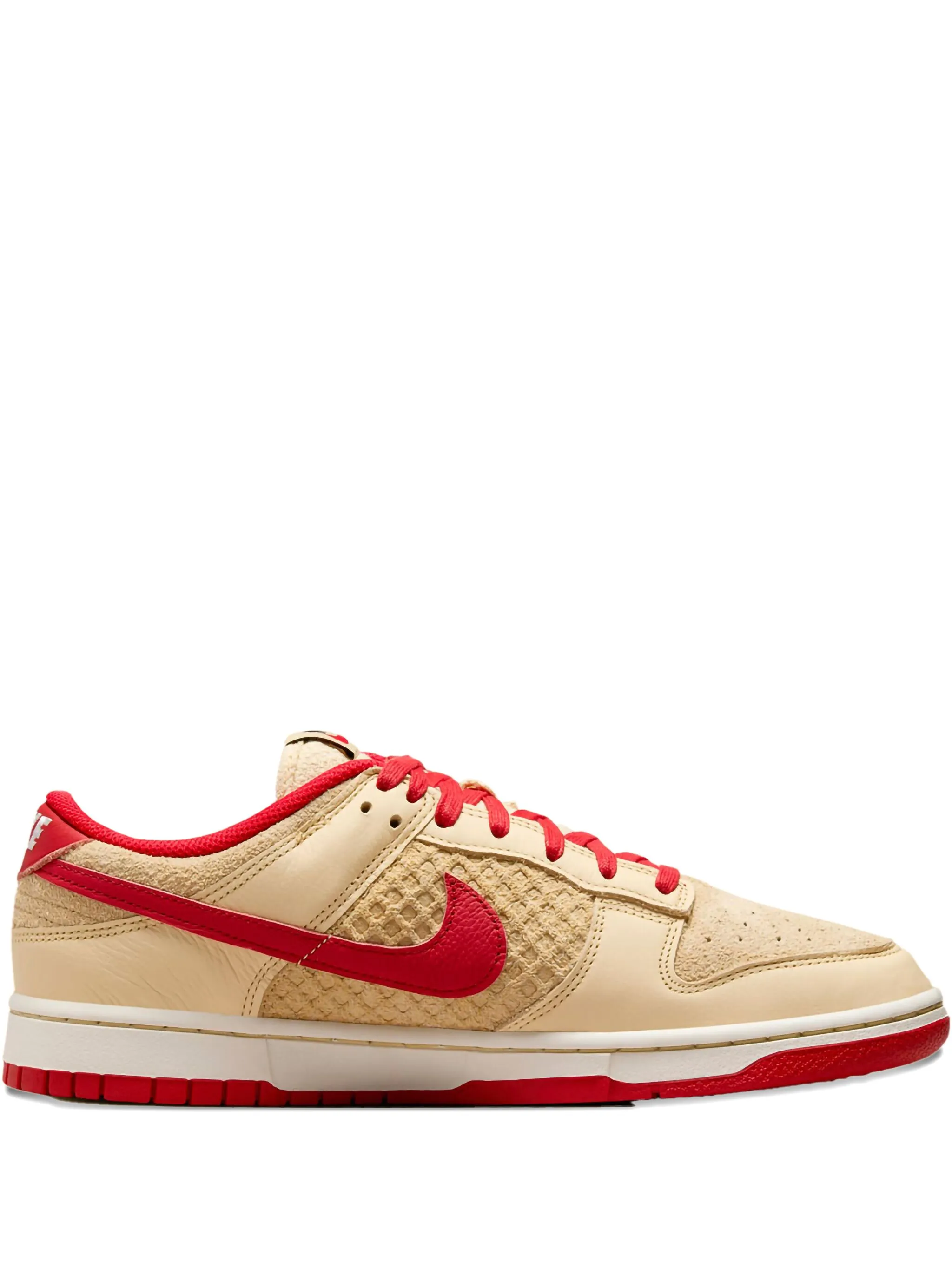 

Кроссовки Dunk Low Strawbeyy Waffle Nike, бежевый