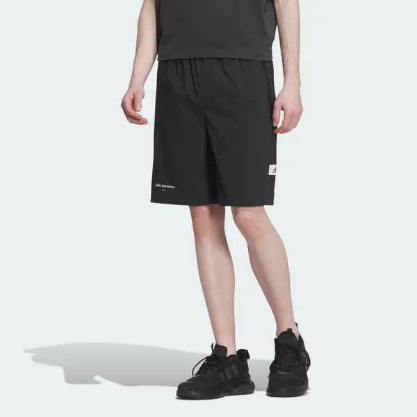 Шорты спортивная одежда для отдыха 1 2 шорты Adidas, черный — фото 2
