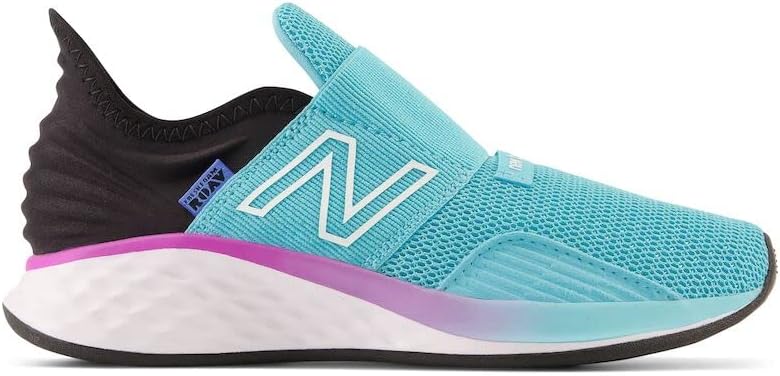 Кроссовки New Balance Unisex Baby Fresh Foam Roav V1 на шнуровке, черный — фото 2