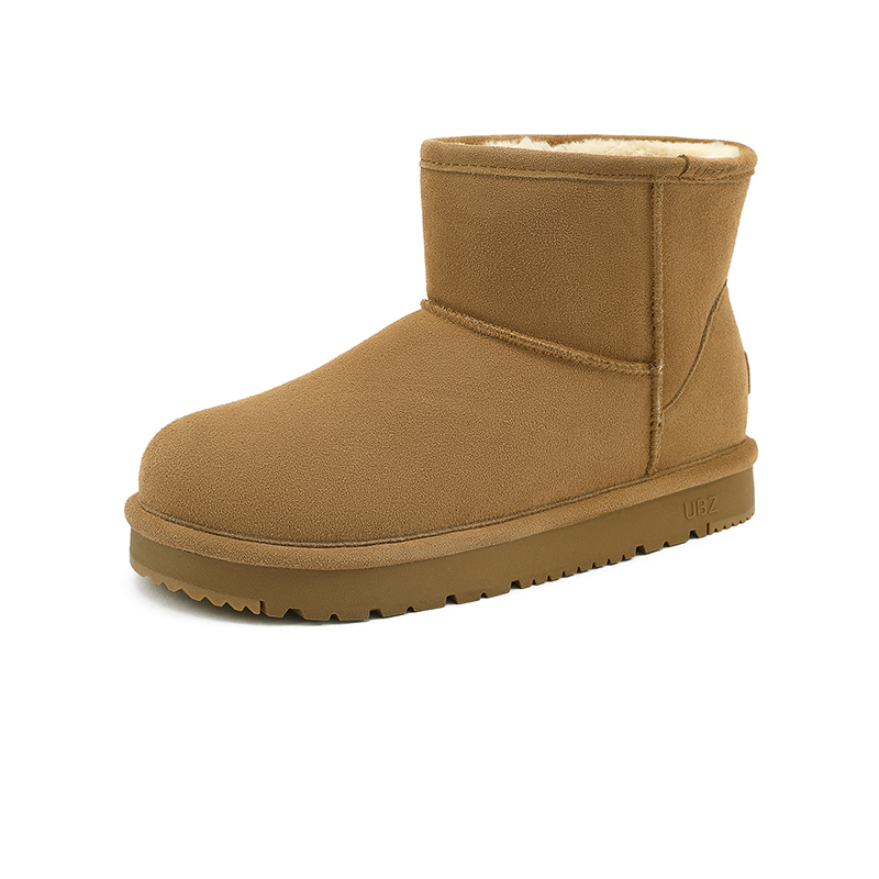 

UBZ Снежные ботинки мужские ash gray, natural black, chestnut