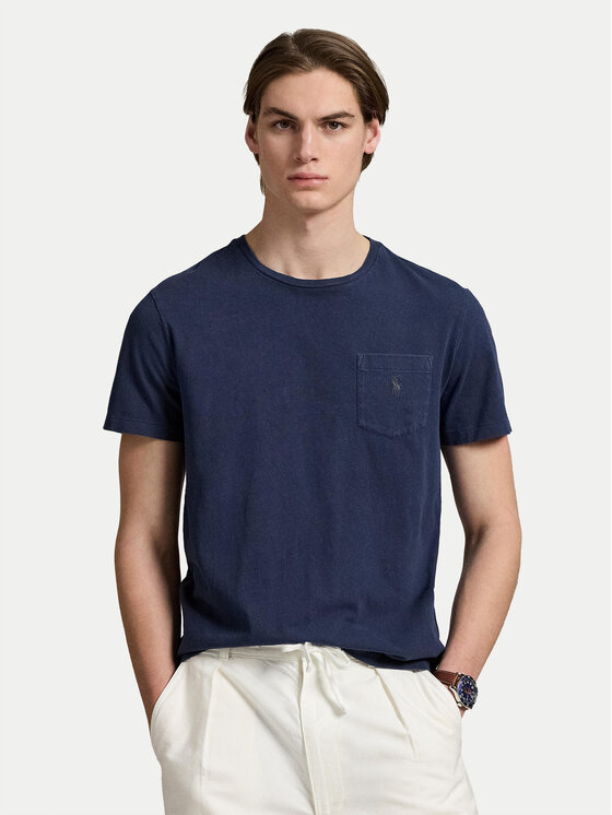 

Футболка обычного кроя 710964511001 Polo Ralph Lauren, синий