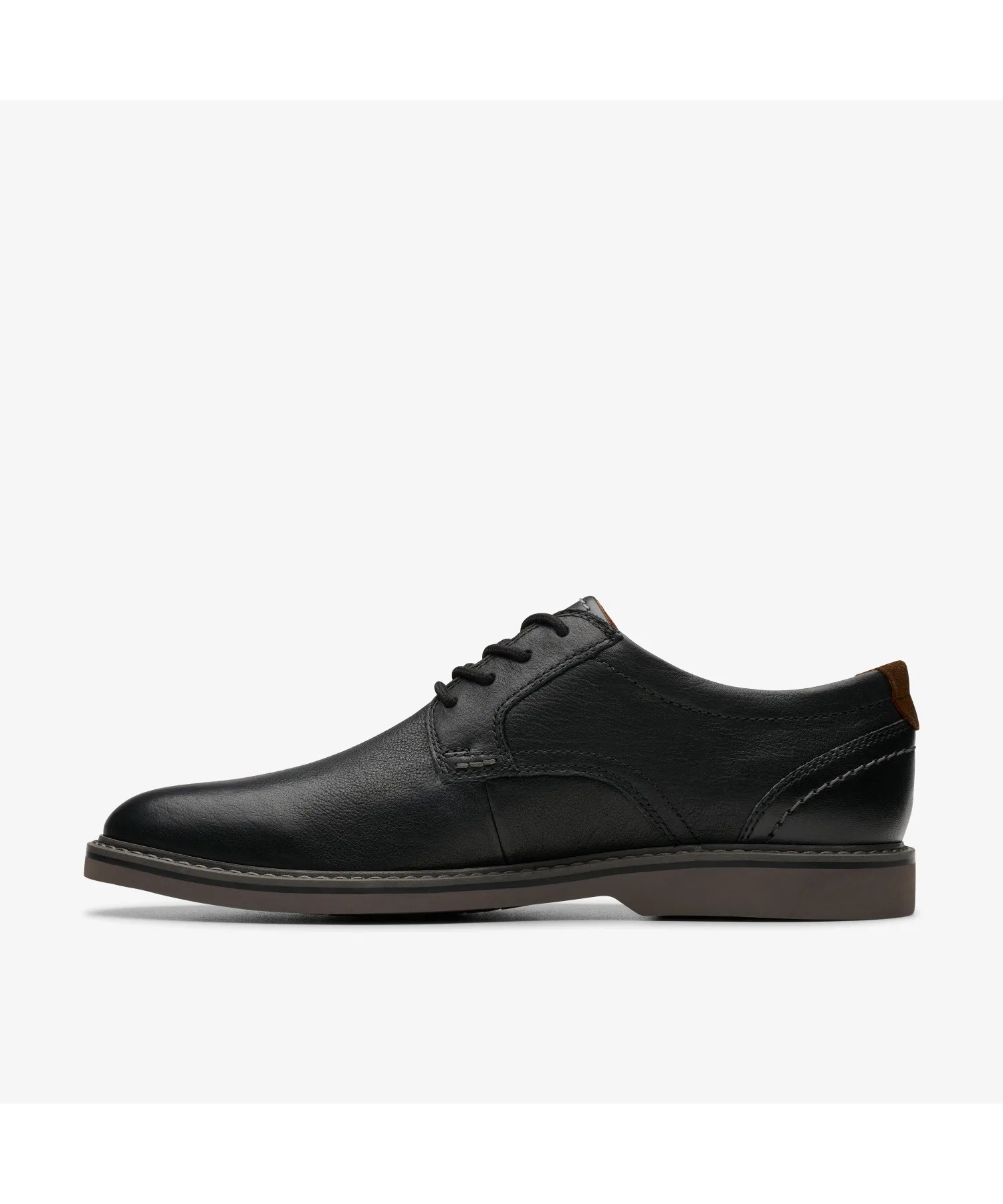 Мужские кожаные туфли Clarks Radcliff Low чёрные — фото 2