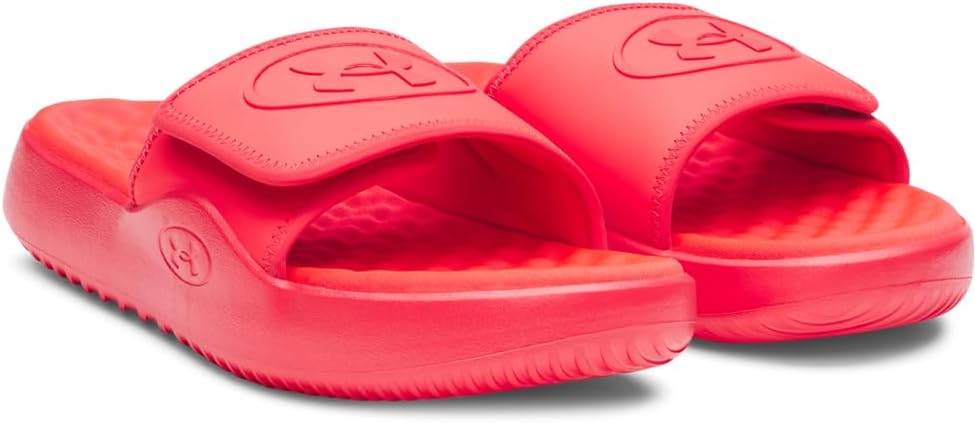 Under Armour мужские сланцы Ignite Pro 8 Racer Red/Rebel Pink/Racer Red — фото 2