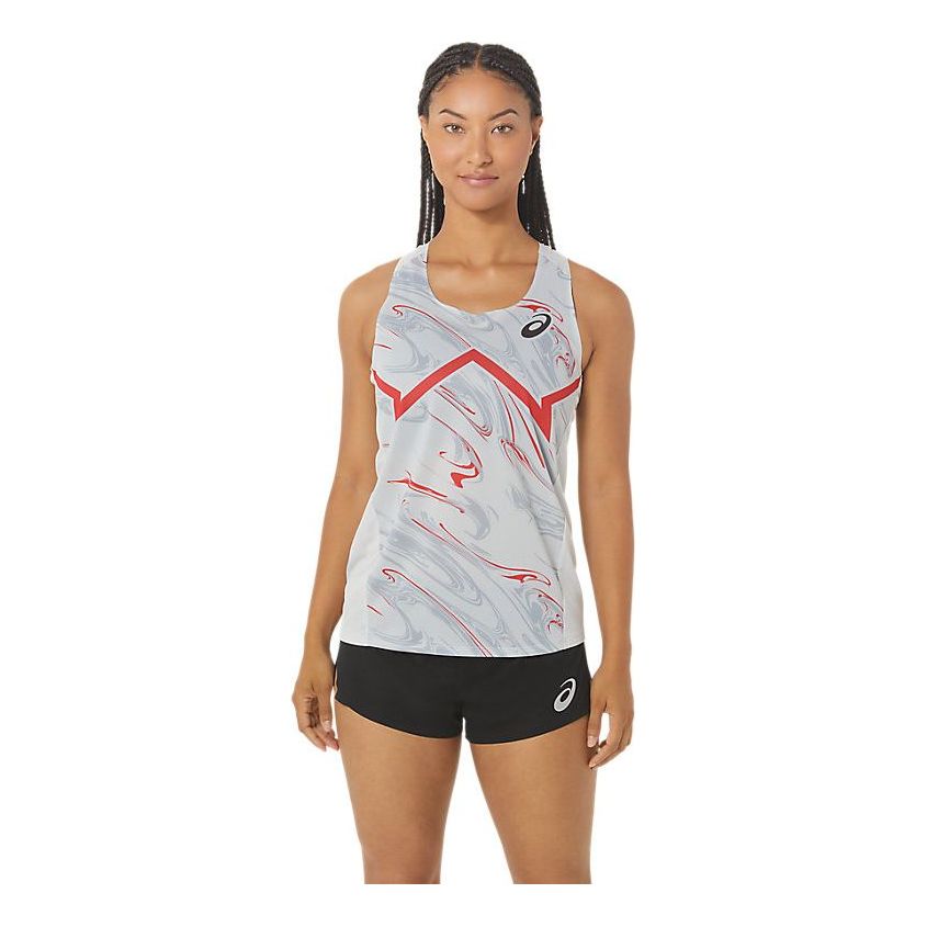 

Жилет (WMNS) ASICS CJ-Line Light Singlet 'Glacier Grey Electric Red'