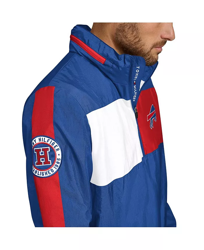 Мужская легкая худи-куртка с полумолнией Royal Buffalo Bills Gael Tommy Hilfiger — фото 3