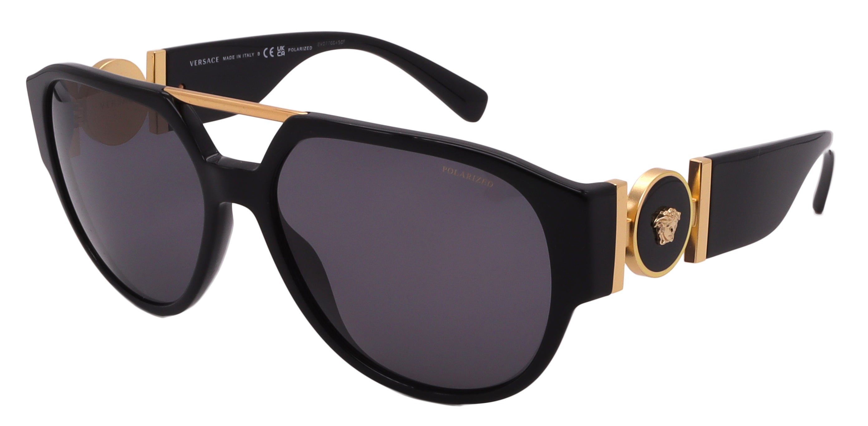 

Мужские солнцезащитные очки Versace, черный