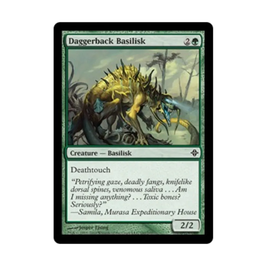 

CCG Кинжальный василиск (клавиша C), MTG - Rise of the Eldrazi