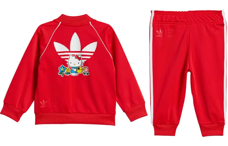 Детский комплект Adidas Originals x Hello Kitty красный — фото 3