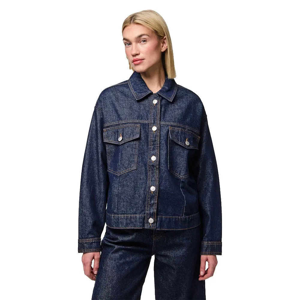 

Куртка Pieces Elma denim, синий