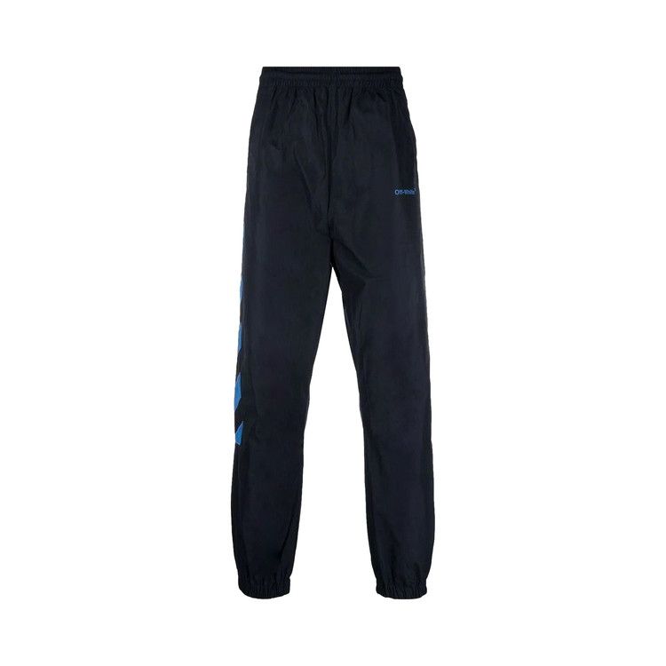 

Брюки Off-White Diagonal Outline Trackpant, Black/Blue