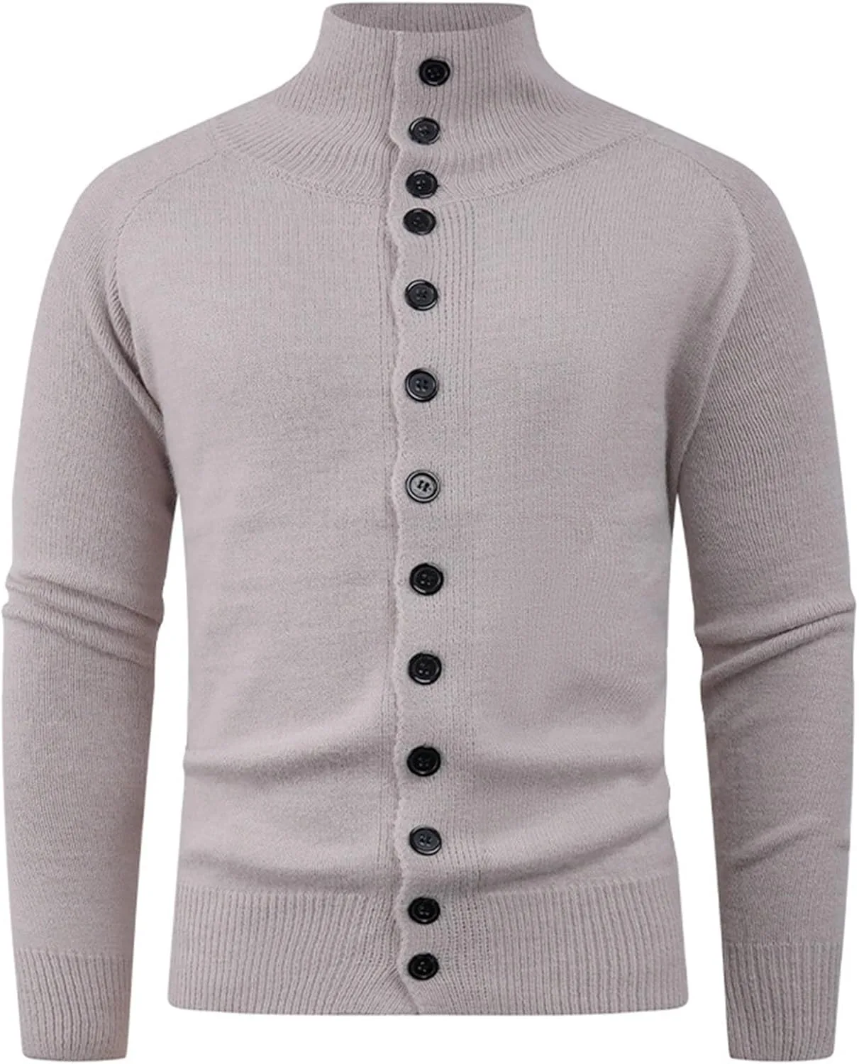 

Мужской свитер с круглым вырезом и длинными рукавами, кабельная вязка