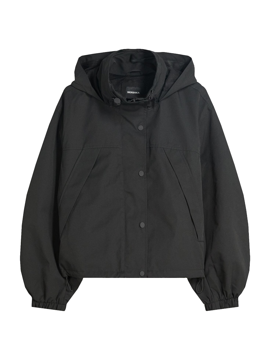 

Куртка межсезонная Bershka, черный