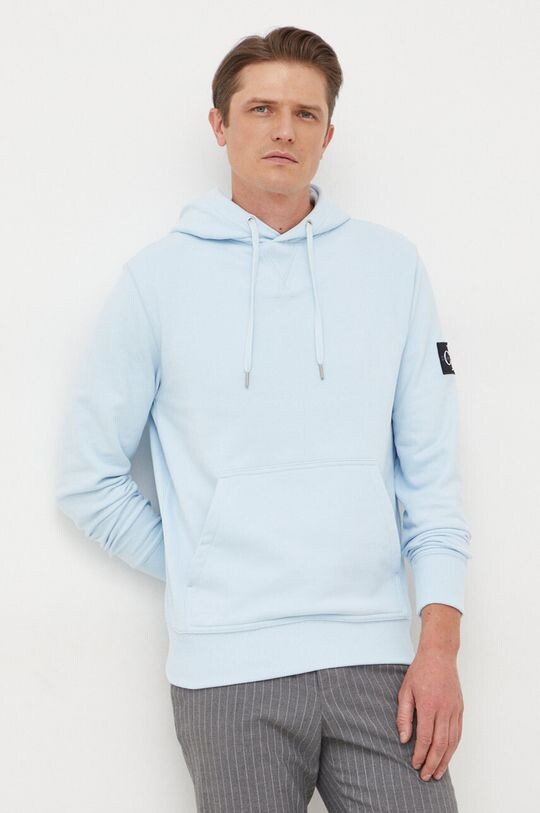 

Хлопковая толстовка Calvin Klein Jeans, синий