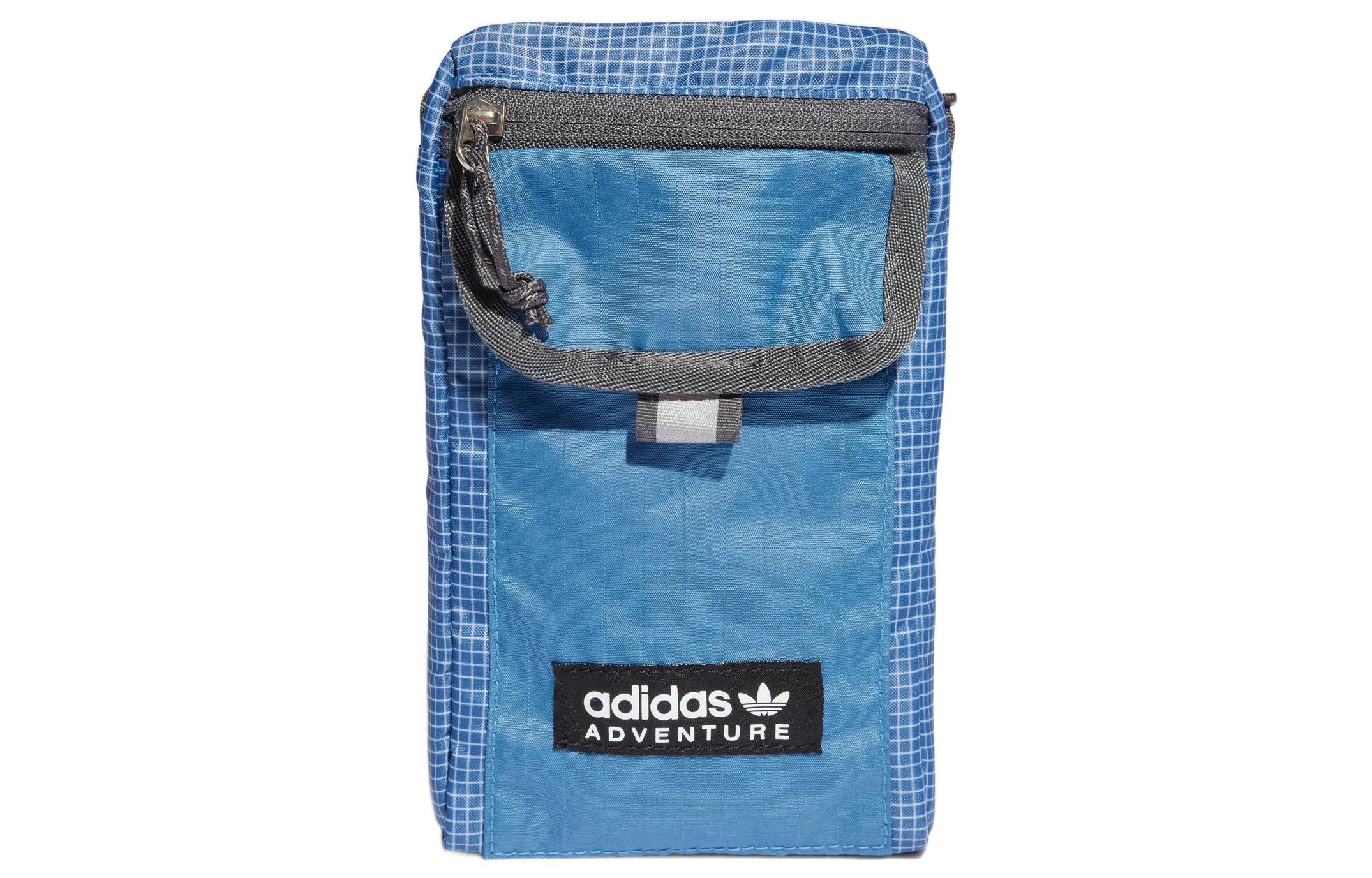 

Adidas Originals Спортивная сумка из переработанного полиэстера Чехол для телефона Плечевая сумка Кроссбоди унисекс синий, Blue