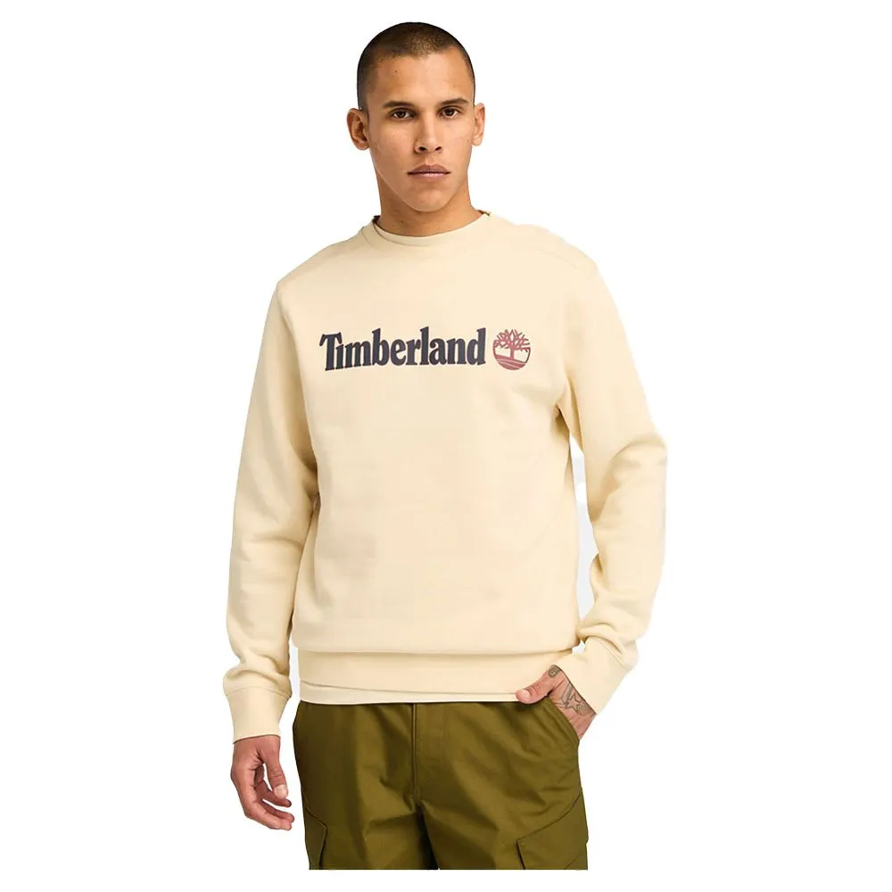 

Толстовка Timberland Kennebec River Linear Logo, бежевый