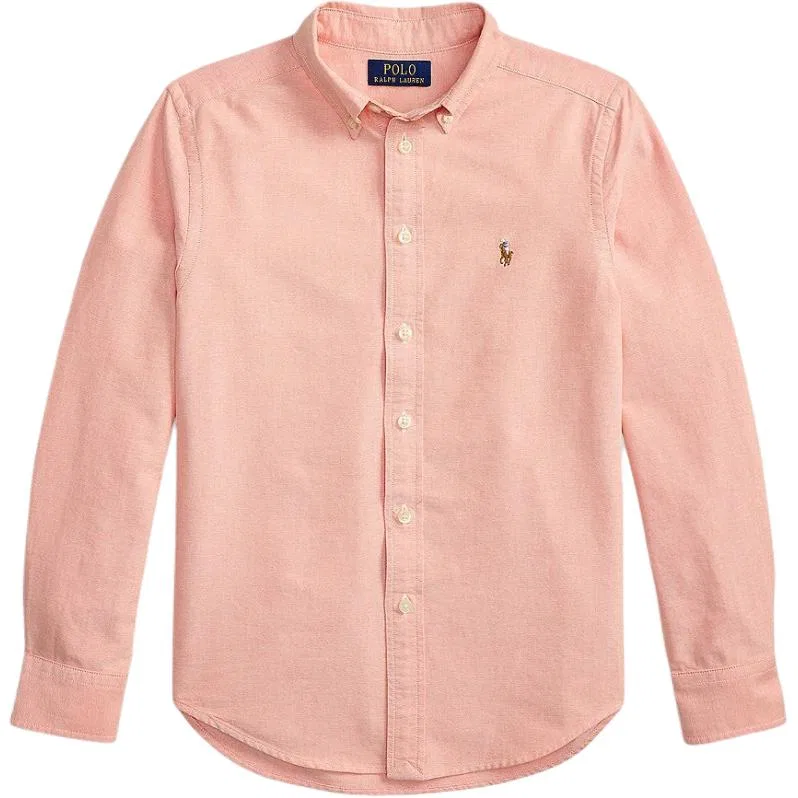 Повседневная рубашка Classic Version Polo Ralph Lauren розовая