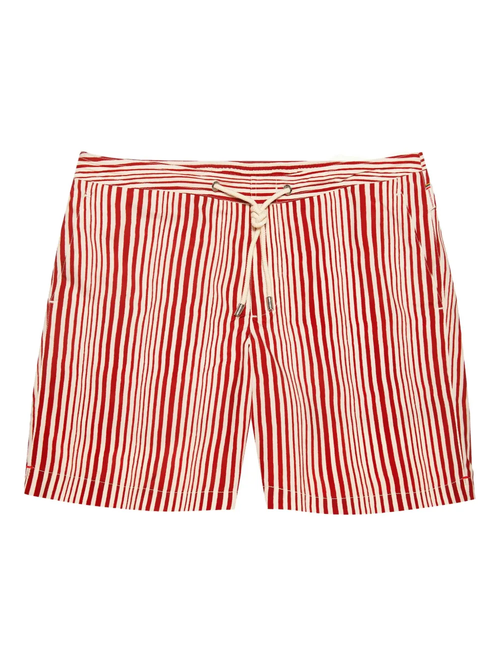 

Полосатые плавки-шорты Bulldog Orlebar Brown, красный