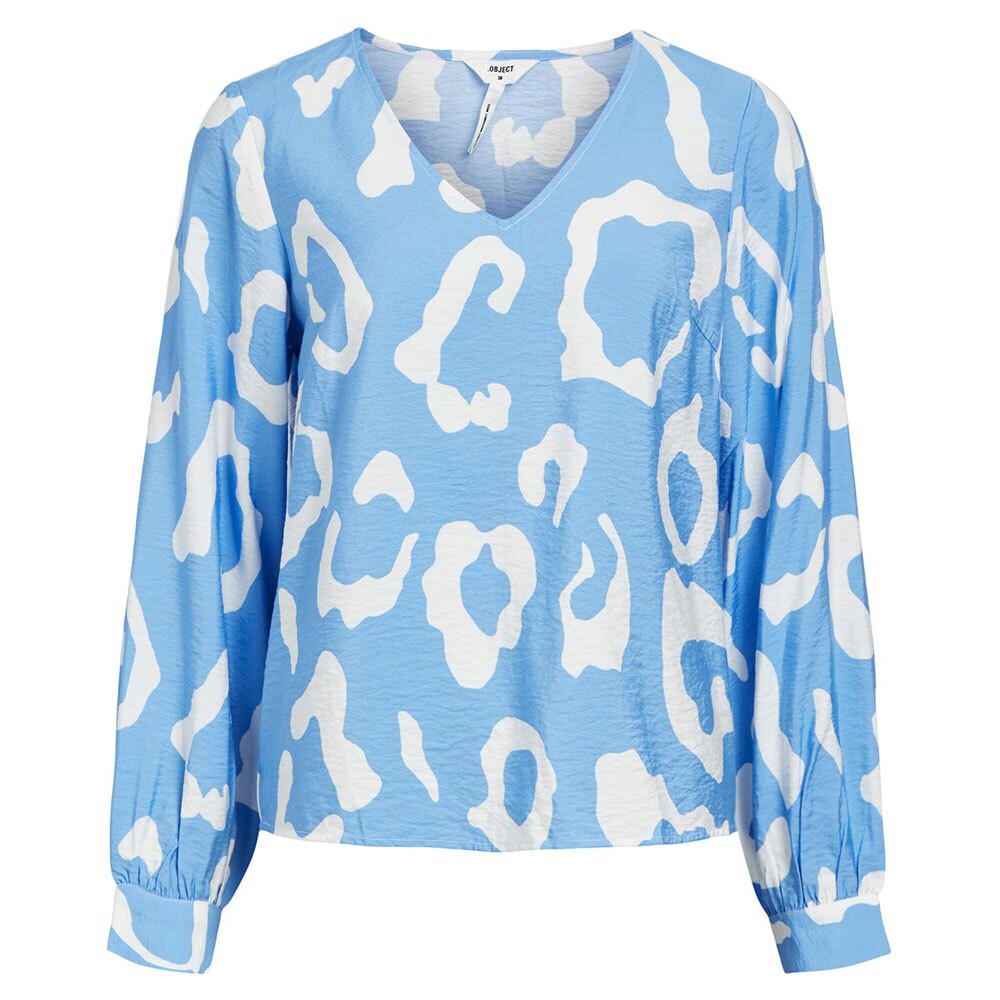 

Блуза с длинным рукавом Object Jacira, синий