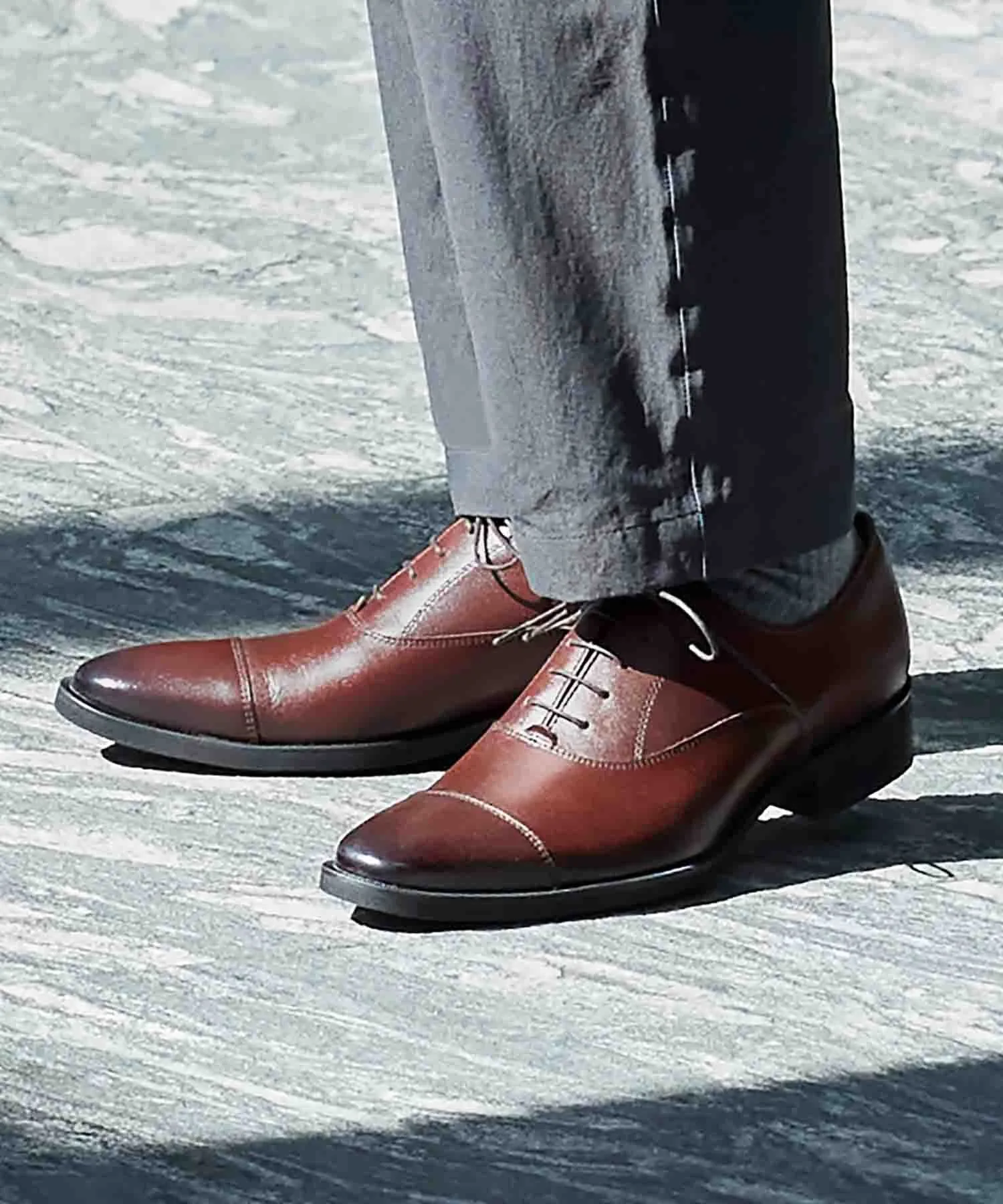Деловые туфли Regal 31FL с прямым носком и мембраной GORE-TEX, коричневого цвета. Regal, brown — фото 2