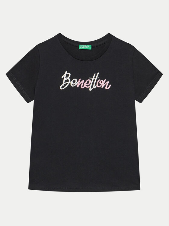 

Футболка стандартного кроя United Colors Of Benetton, черный