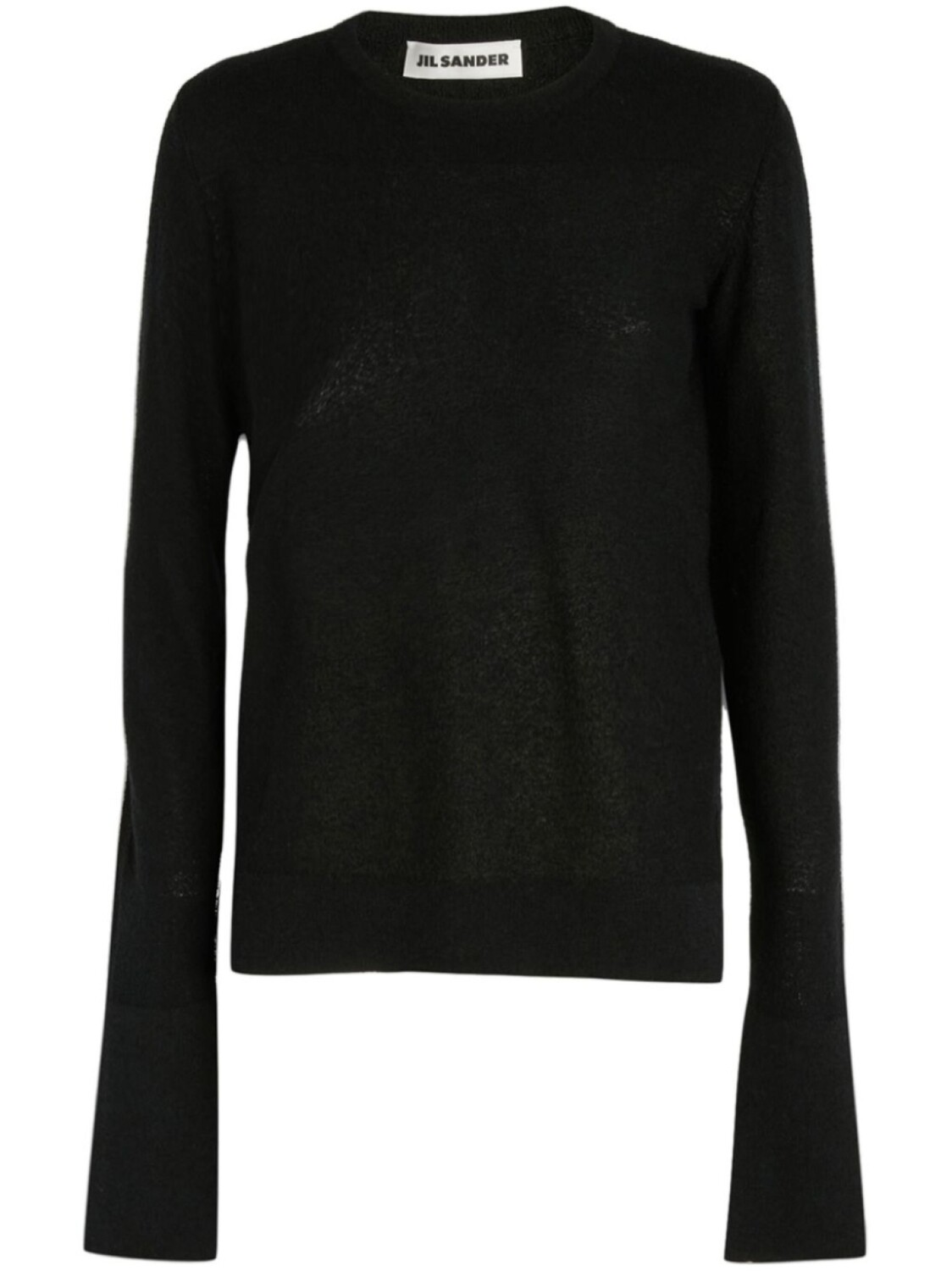 

Джемпер тонкой вязки Jil Sander, черный