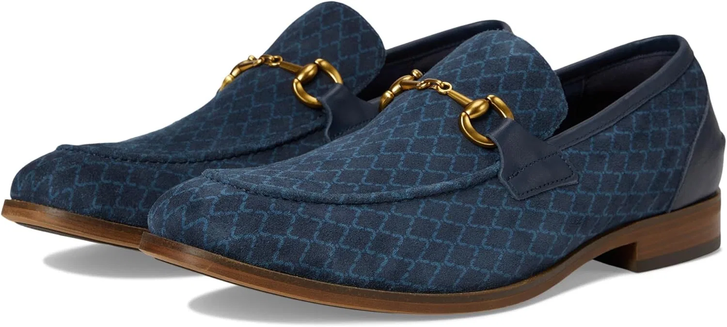 Мужские тапочки-слипоны Stacy Adams Brinkley Moc Toe, Navy