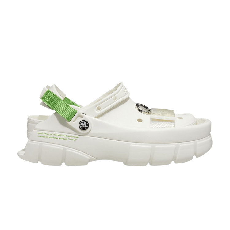 

Сабо Sankuanz x Clog 'White Green', белый
