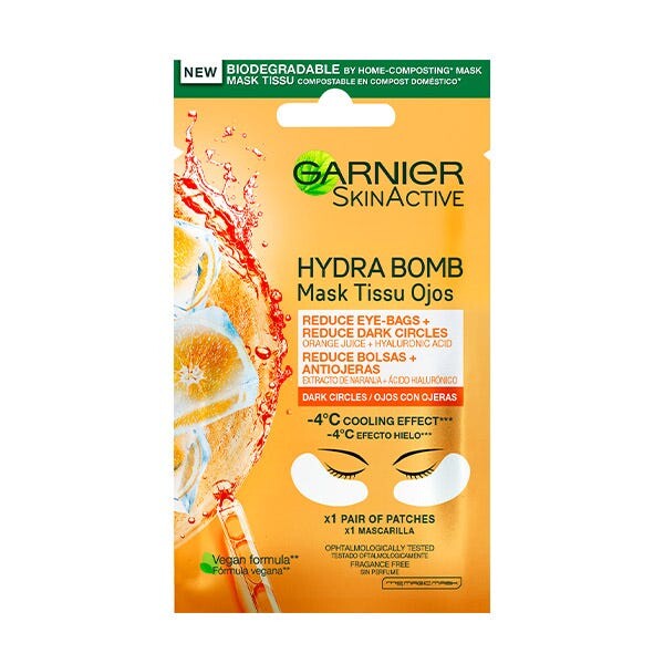 

Тканевая маска против усталости для глаз 1 шт Garnier