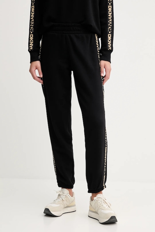 

Спортивные хлопковые брюки Dkny, черный