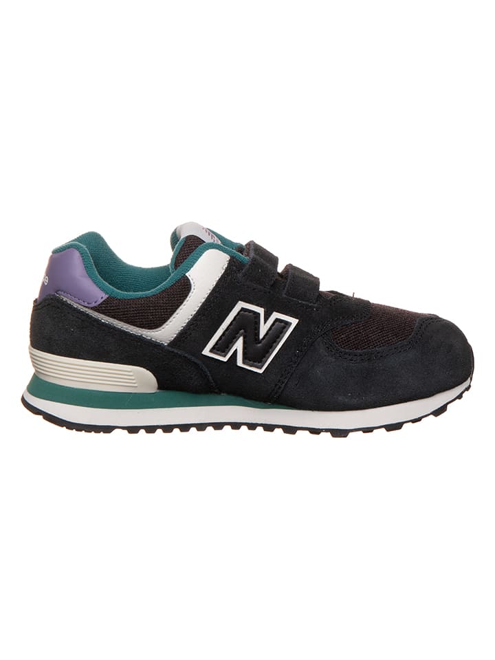 Кроссовки на шнуровке New Balance, черный — фото 2