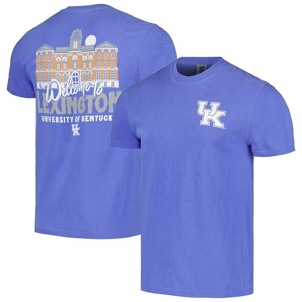 

Футболка унисекс Royal Kentucky Wildcats Hyper Local Welcome to Campus Image One, цвет Ken Blue