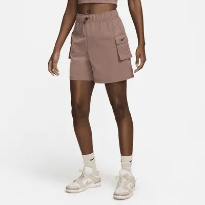 

Шорты Nike Sportswear Essential, цвет Smokey Mauve/Black
