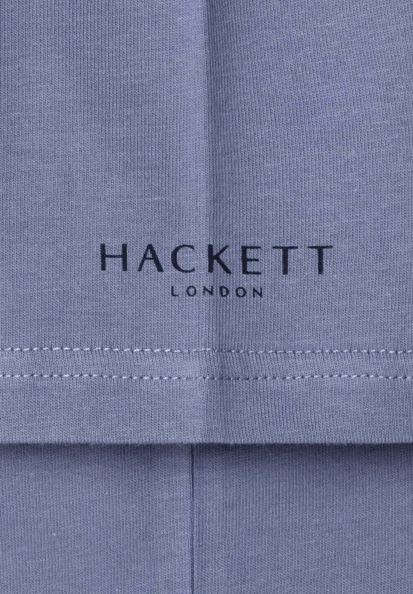 Простая футболка Hackett London, Thames Blue — фото 4