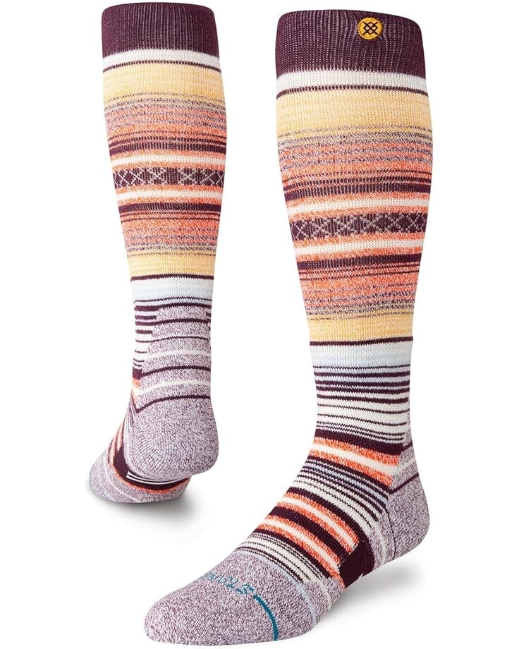 

Носки Unisex Stance Curren Snow, цвет Wine