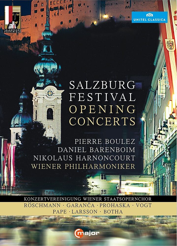 

Диск DVD Salzburg Festival: Opening Concerts (4Pc) / [Box Set]