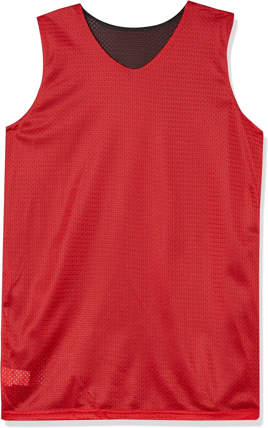 Двусторонняя майка Alleson Athletic для детей, черный/красный — фото 3