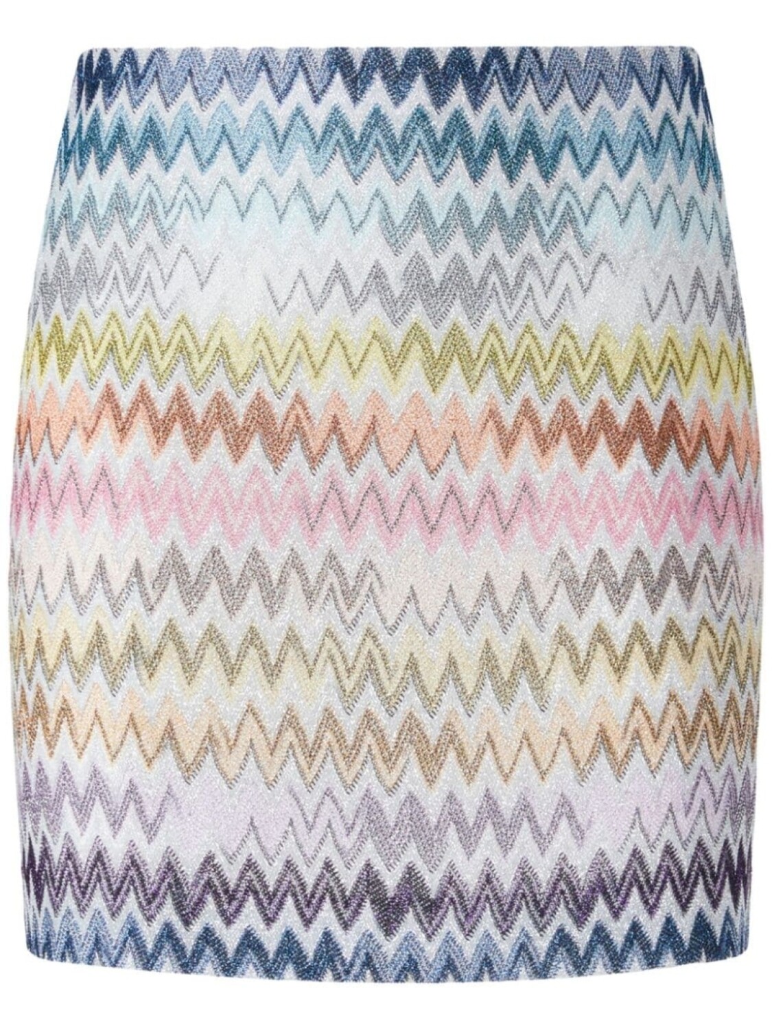 

Missoni юбка мини с узором зигзаг, синий