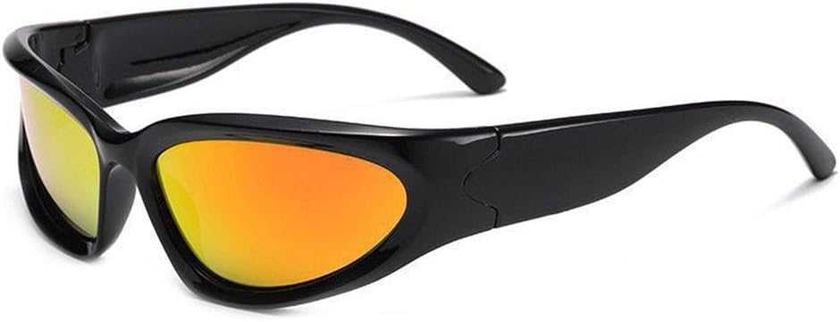 

Эстетические солнцезащитные очки для мужчин, для езды на велосипеде, занятий спортом, женские солнцезащитные очки в винтажном стиле, модные панк-очки HYYZZC, F15-polarized