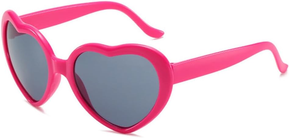 

Женские модные очки в форме сердца с эффектом дифракции, позволяющие наблюдать, как свет меняет форму на сердце ночью. Женские солнцезащитные очки с особыми эффектами. Размер 13, один размер HYYZZC, Have Special Effects13