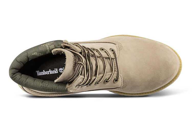 Мужские ботинки Timberland водонепроницаемые из нубука, серый — фото 3