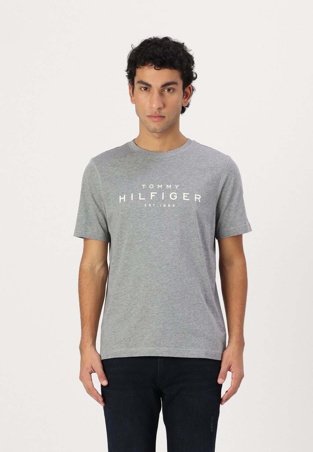 

Футболка с принтом BIG TEE Tommy Hilfiger, серый