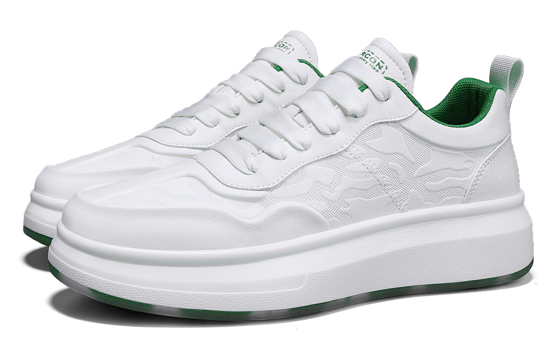 

Кроссовки мужские Lifestyle Shoes Men Low-Top Yearcon, цвет White/grass green, Белый, Кроссовки мужские Lifestyle Shoes Men Low-Top Yearcon, цвет White/grass green