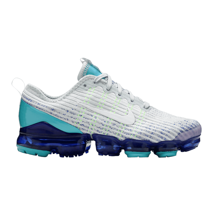 

Кроссовки Nike Air VaporMax Flyknit 3 GS 'Oracle Aqua', белый