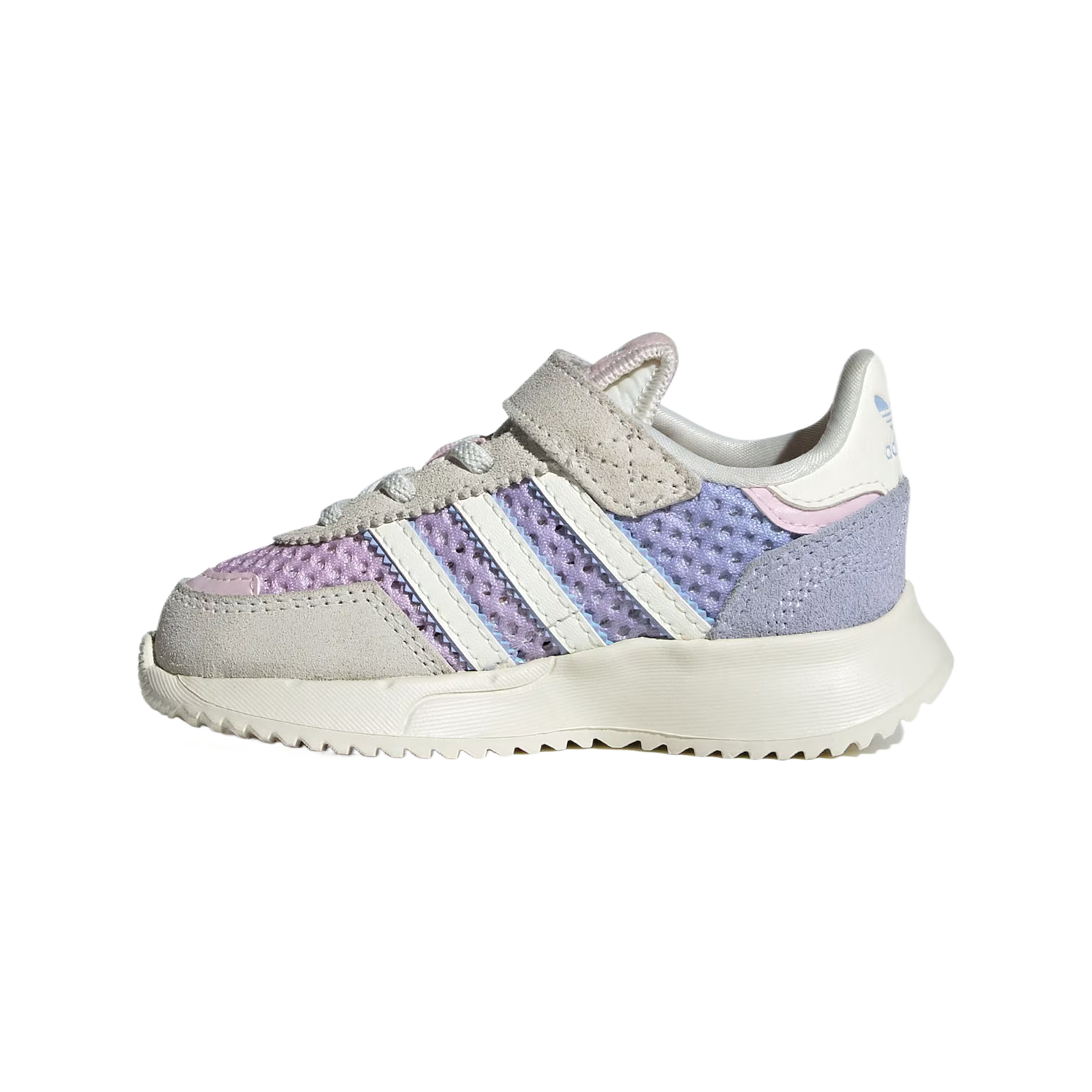 Adidas Originals Retropy F2 детские туфли розовый фиолетовый — фото 2