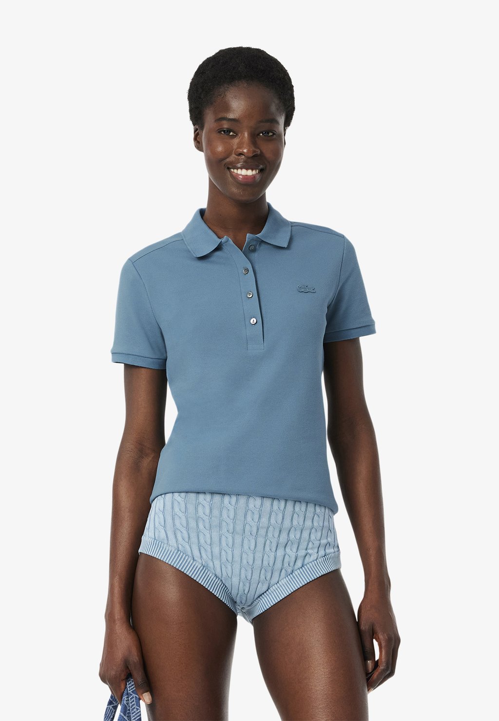 

Рубашка поло Lacoste, синий